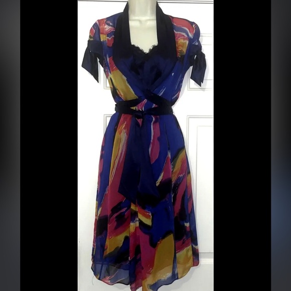 Colorful Slip Dress - Picture 9 of 10